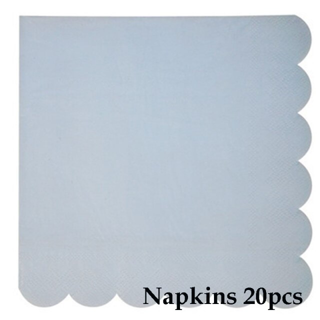Blue Napkin 20pcs