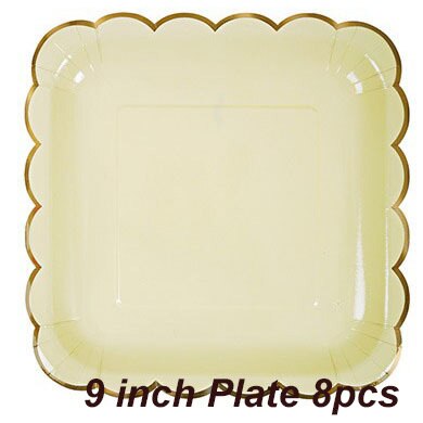 9 inch plate 8pcs