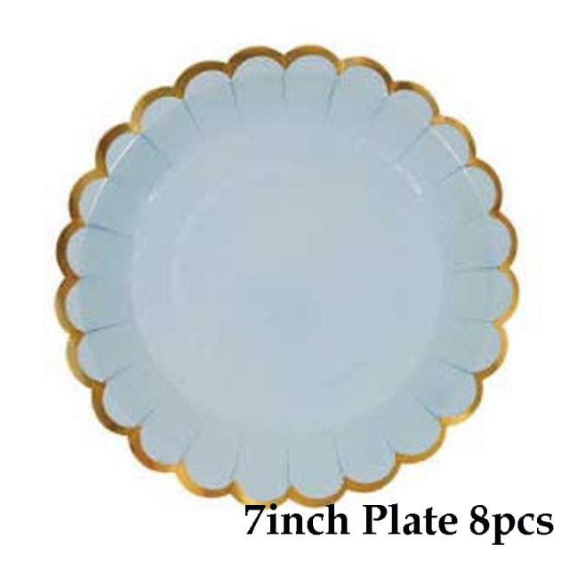 7 inch Plate 8pcs-200006152