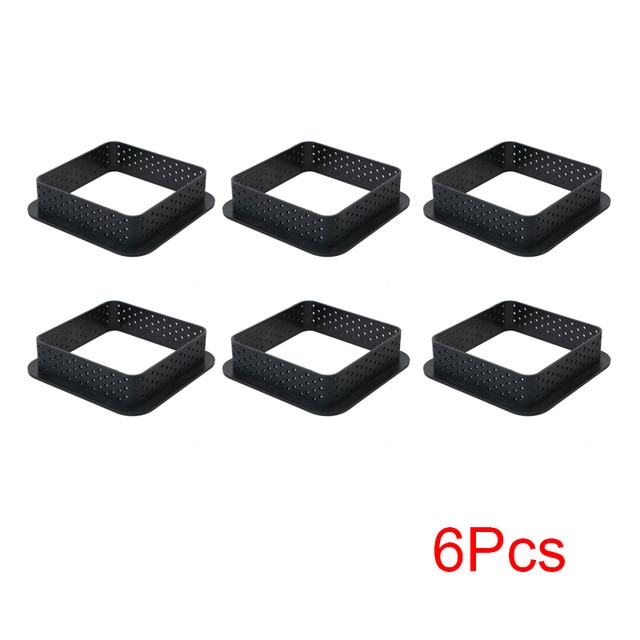 6Pcs Square