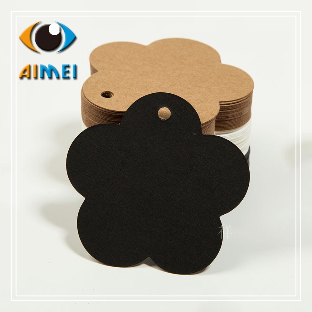 Mérővel 45 * 145Cm 1Db 6X6Cm Virág Alakú Nátronpapír Címkék Barkács Kézimunkához Kulcstartó Ruházati - Image 4