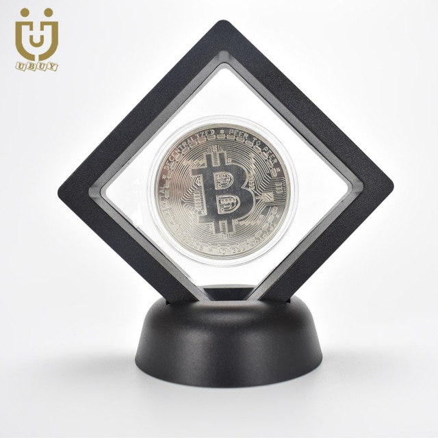 silver bitcoin black