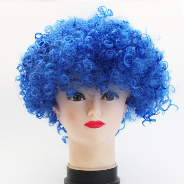 1pc blue wig