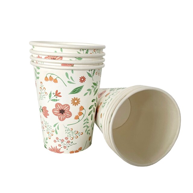 8pcs flower cup