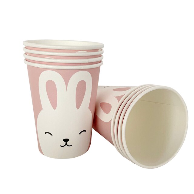 8pcs rabbit cup