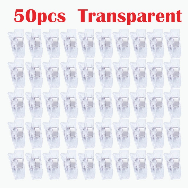 50pcs Transparent