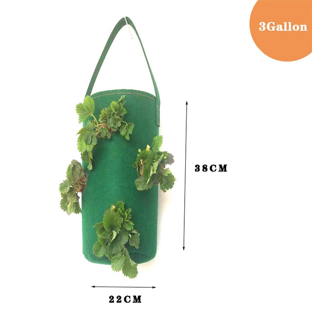 Green Felt bag