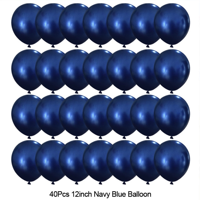 40pcs navy blue