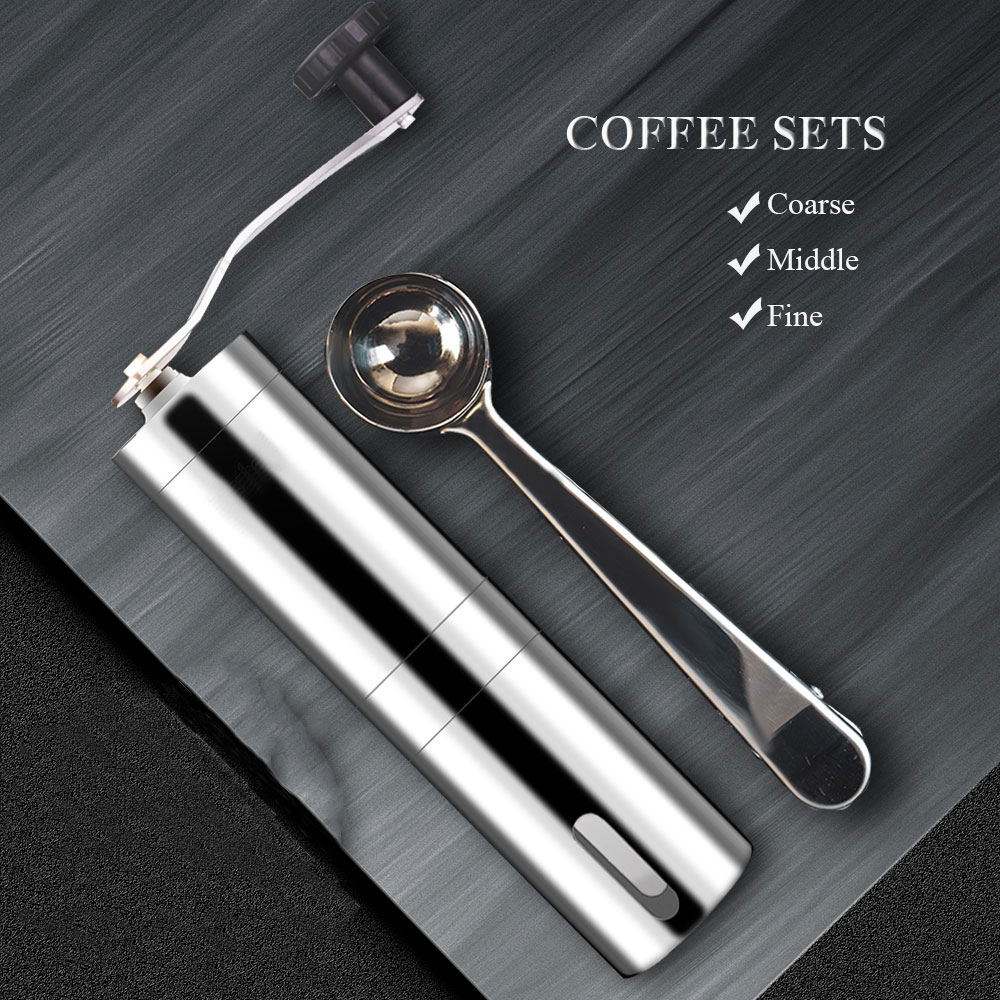 Handleiding Keramische Koffiemolen Rvs Verstelbare Koffieboon Molen Makkelijk Schoon Keuken Gereedschap Draagbare Conische
