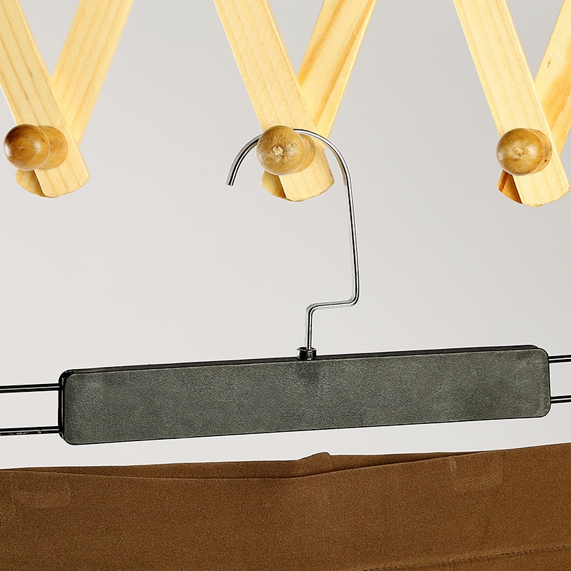 10 Horog Fa Kibontható Kabatartó Fali Tároló Szekrény Kampó Sapka Övtörölközőkre Sálak Pénztárcák X Alakú Kabátfogas - Image 6