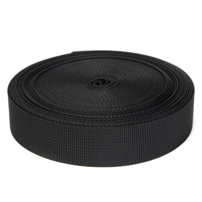 10 Méter Széles Fekete Nylon Nehéz Övszíj Vastag Hátizsák - Image 5