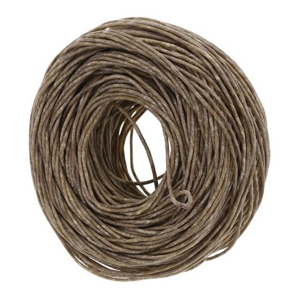 100% Szerves Kenderkanál Természetes Méhviasz Bevonattal -Barkácsgyertya-Kanócok Cseréje 61M-Es Gyertya Magkeverék - Image 4