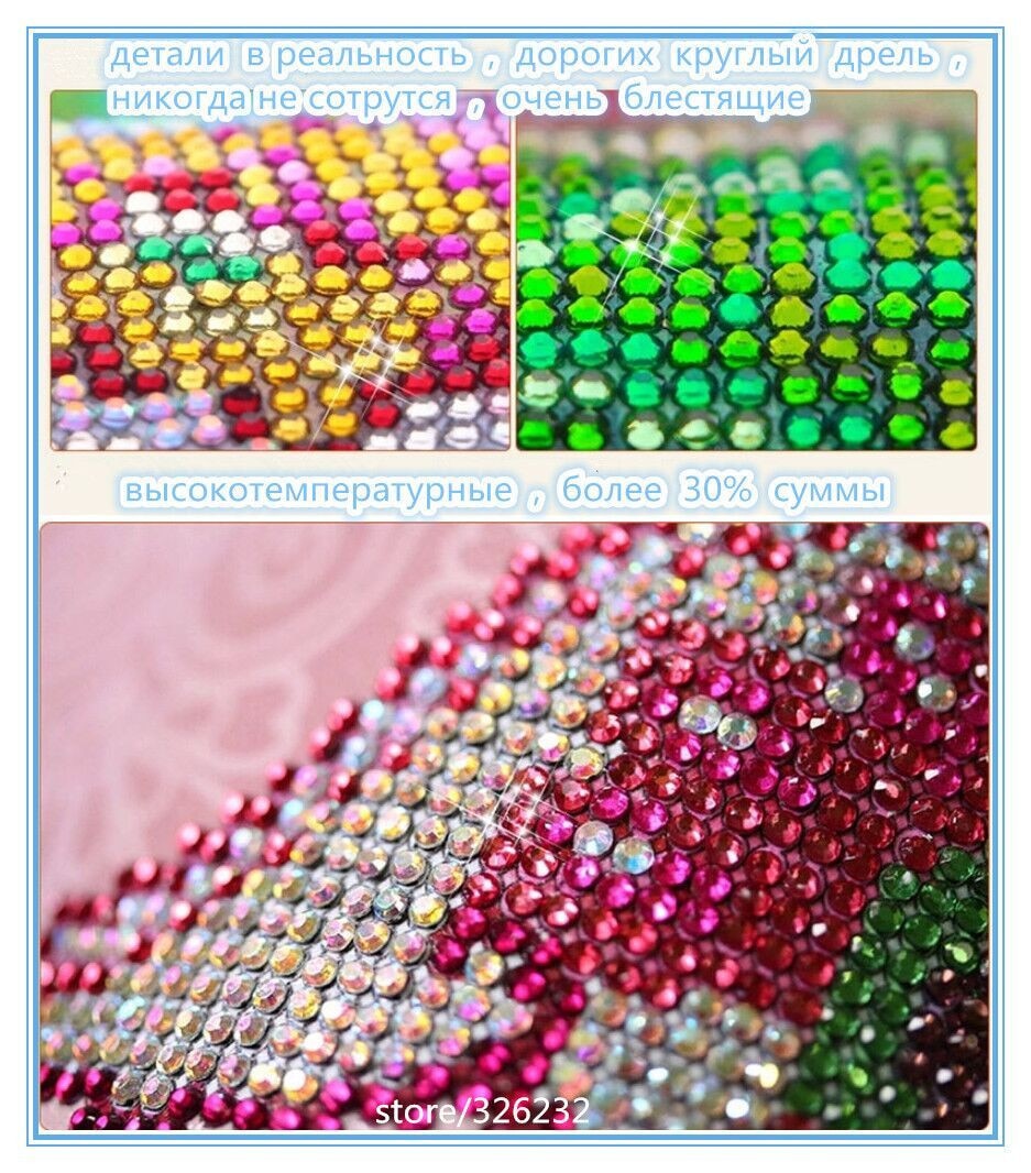 2018-DIY-Diamond-Embroidery-crystal-Full-Diamond-Embroidery-Icon-diamon-Round-Stone-Mosaic-Needlework-Home-Decoration 2021 Diy Gyémánt Hímzés Kristály Teljes Ikon Diamon Kerek Kő Mozaik Kézimunka Lakberendezési Ajándék - Image 2