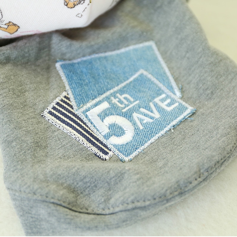 2021 Téli Meleg Kisállat Kutyaruhák Puha Kapucnisok Karikatúra Farmer Hímzett Pulóver Jelmez Kis - Image 5