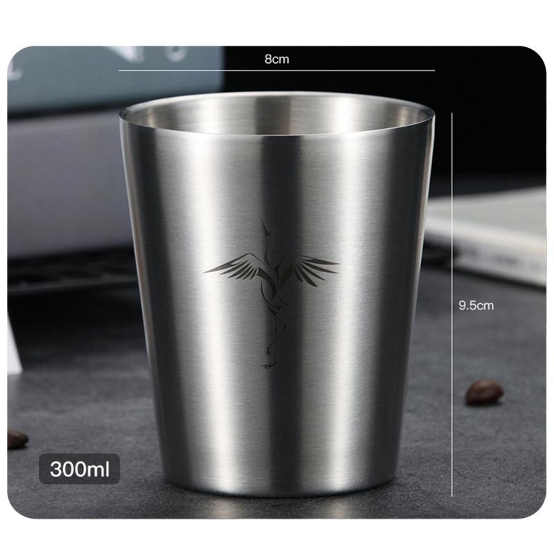 304 300Ml / 350 Ml Rozsdamentes Acél Pohár Fém Sör Bor Whisky Szóda Lé Koksz Bögre Otthoni Irodai Utazás Szabadtéri Party Bögrék - Image 4
