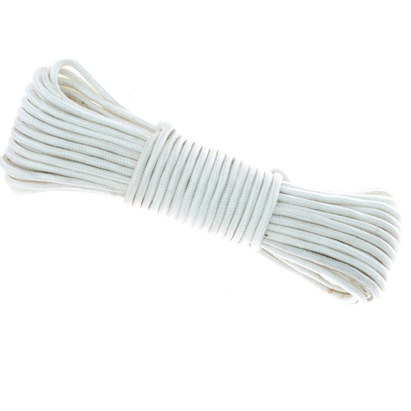 3Mm 6Mm 10Mm Nylon Zsinór Kötél Twisted Karakterlánc Anti-Súrlódási Cord Kézzel Készített Természetes Fehér Diy Otthon Esküvői Tartozékok - Image 4