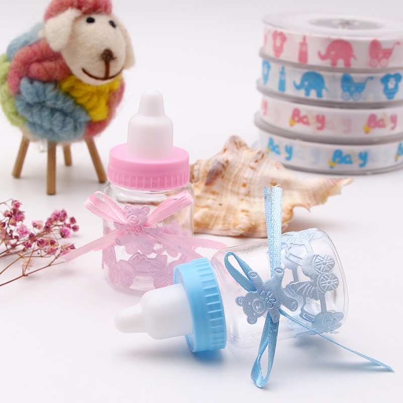 6/12 Db Baby Mini Draagbare Zuigfles Voor Shower Party Kinderen Tafel Decoratie Of Gift Suagar Putting Fles - Image 1