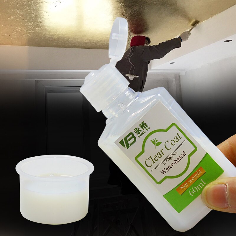 60Ml Arany Levélfólia Védőolaj Kézműves Dekorációhoz Tiszta Kabát - Image 4