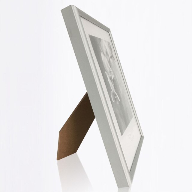 Silver photo frame