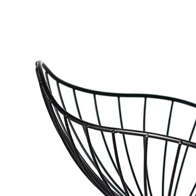 Creative-Iron-Fruit-Bowl-Countertop-Storage-Basket-for-Snacks-Fruit-Vegetables-Dropship-4 Kreatív Vasgyümölcs Tál Pulton Tároló Kosár Snackekhez Gyümölcs Zöldségek Csepphajó - Image 6