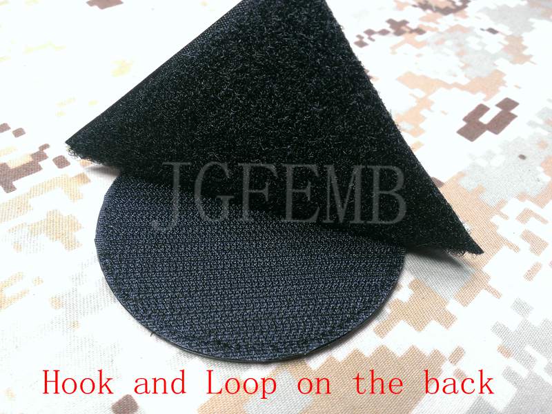 Gijoe Cobra Red & Black Logo Taktikai Katonai Morál Hímzett Patch B2530 - Image 3