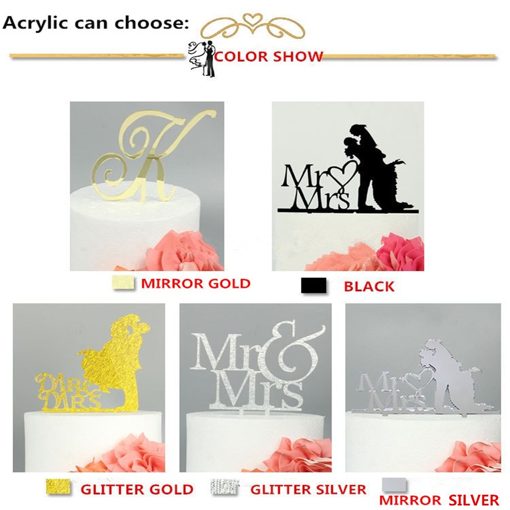 Érkezés Number 2 Cake Topper Baby Shower Születésnap Party Age Torta Tartozék Kellékek Fából Készült Akril A Koktélválogatók - Image 2