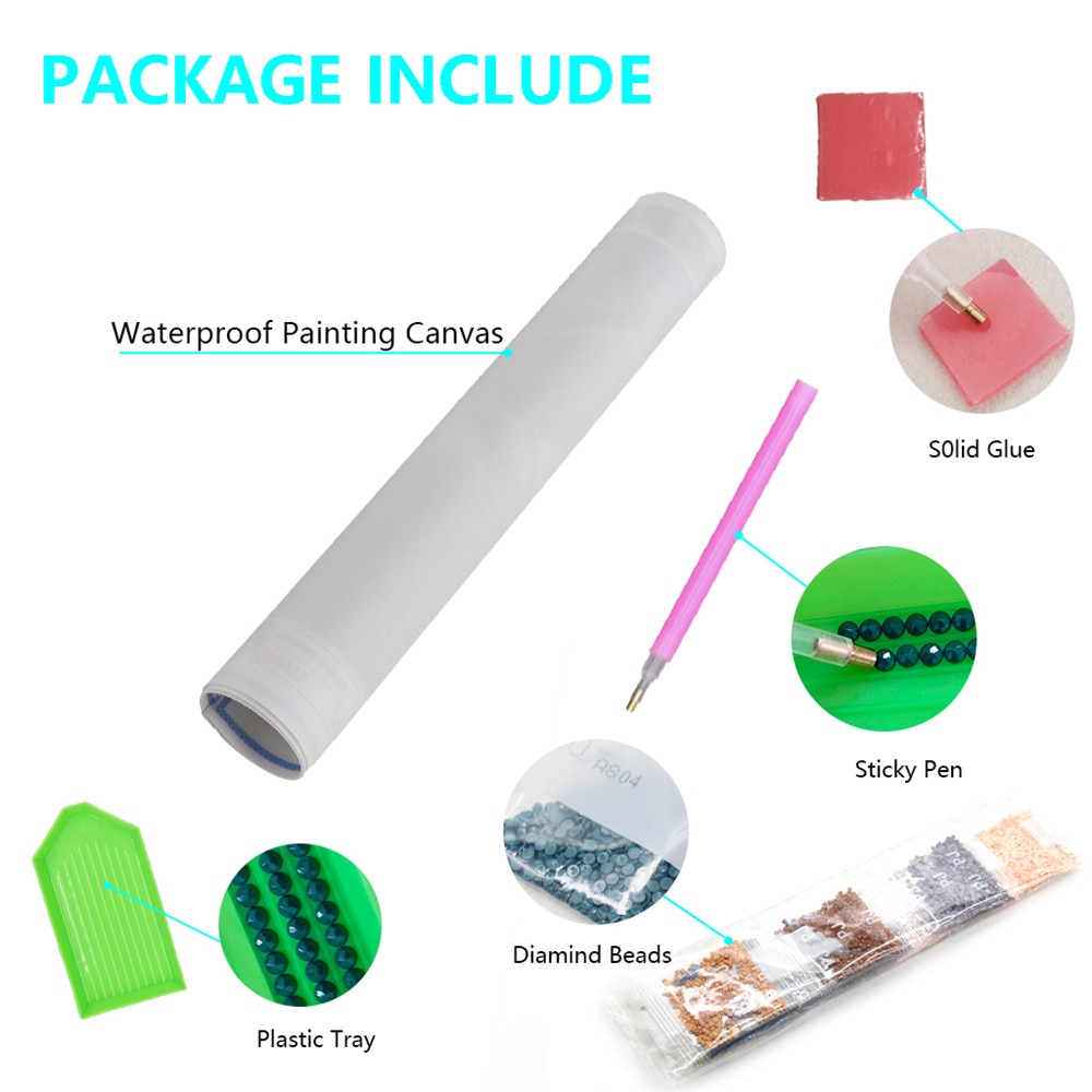 Kerek Teljes Gyémánt 5D Fekvő Festmény Tóparti Hattyú Naplemente Lótusz Barkács Hímző Készlet Lakberendezés - Image 4