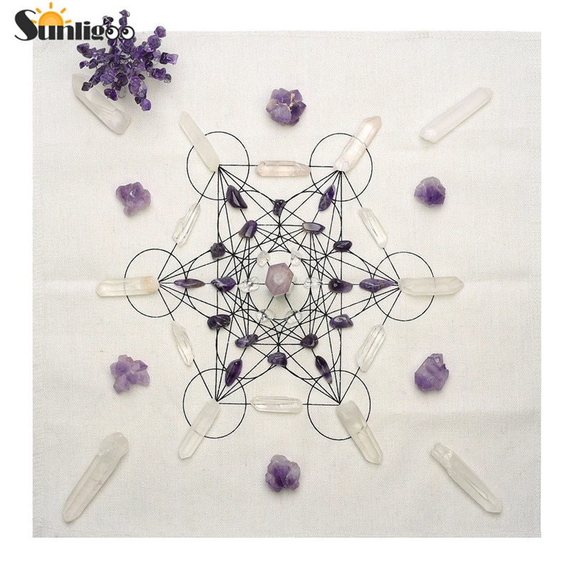 Sunligoo 1X Mini Nyomtatott Életvirág Metatron Kocka - Image 6