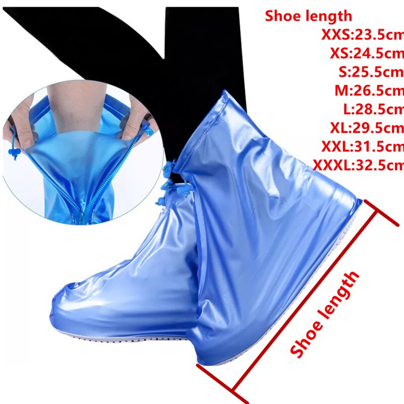 Waterproof-Shoe-Cover-Silicone-Material-Unisex-Shoes-Protectors-Rain-Boots-for-Indoor-Outdoor-Rainy-Days-Dust-1 Vízálló Cipővédő Burkolat Szilikon Anyagú Unisex Cipővédők Esőcsizma Beltéri Kültéri Esős Napokhoz Porálló 2021 E0940 - Image 3