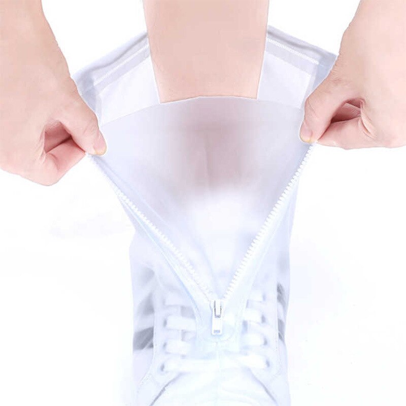 Waterproof-Shoe-Cover-Silicone-Material-Unisex-Shoes-Protectors-Rain-Boots-for-Indoor-Outdoor-Rainy-Days-Dust Vízálló Cipővédő Burkolat Szilikon Anyagú Unisex Cipővédők Esőcsizma Beltéri Kültéri Esős Napokhoz Porálló 2021 E0940 - Image 2