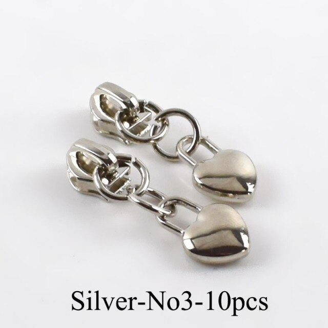 Silver-No3-10pcs