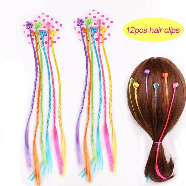 Hair Clip Braids 12