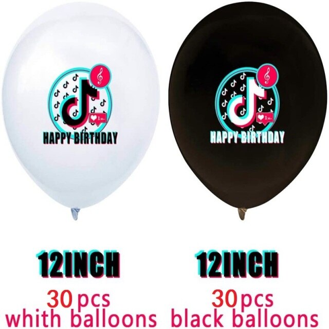 60pcs balloons