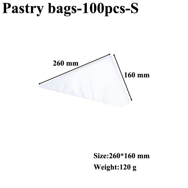 Pastry bags-100pcs-S