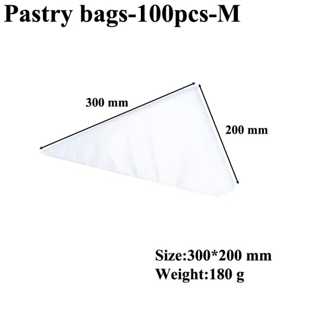 Pastry bags-100pcs-M