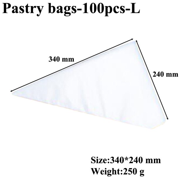 Pastry bags-100pcs-L