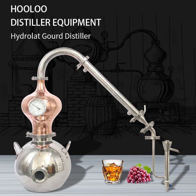 Hooloo Háztartási Hydrosol Distiller Moonshine Still Tök Sörkészítő Sör Desztillációs Gép