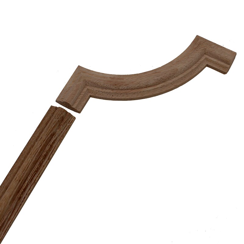 Runbazef Virágos Fa Faragott Sarokréteg Faragó Matricaszekrény Keret Fal Vintage Lakberendezési Dekorációs Kiegészítők - Image 3