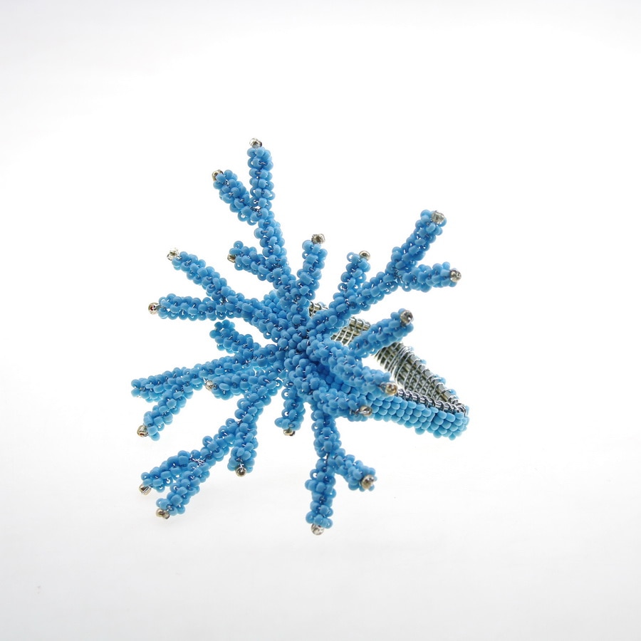 free-shipping-new-coral-napkin-ring-flower-napkin-holder-12-pcs-qn18040320 Korall Szalvétagyűrű Virág Szalvétatartó 12 Db Qn18040320 - Image 1