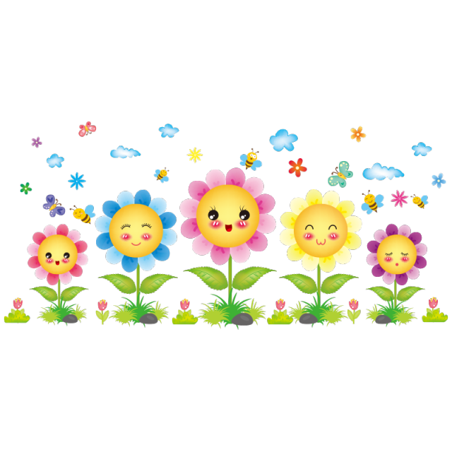 flower sticker