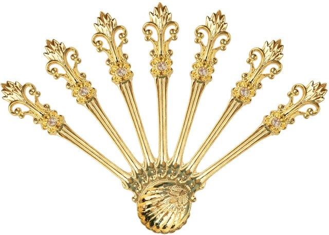 Gold 8pcs