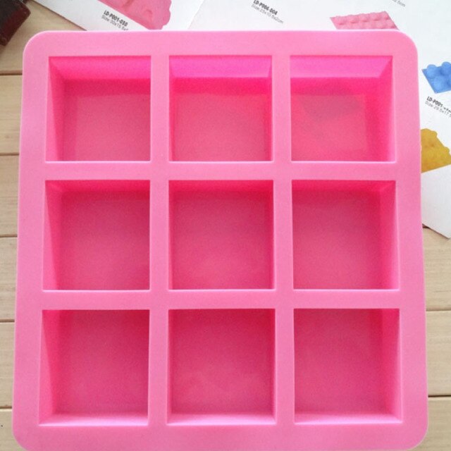 Square silicone mold