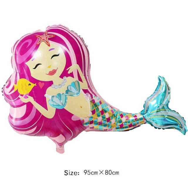 1Pc Rose Mermaid