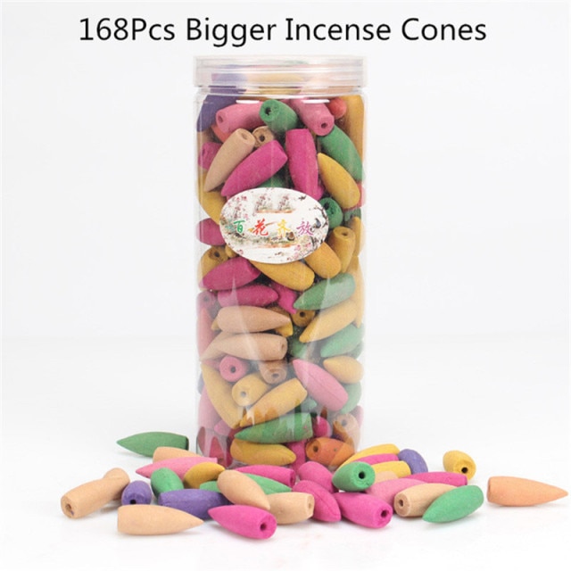 168Pcs Incense Cones