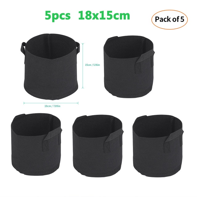 5pcs 1 Gallon Bags