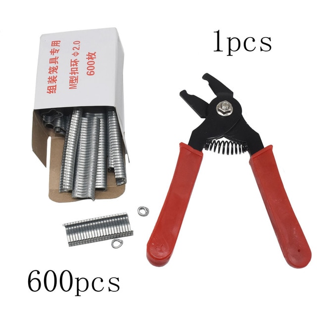 600 nails 1 pliers