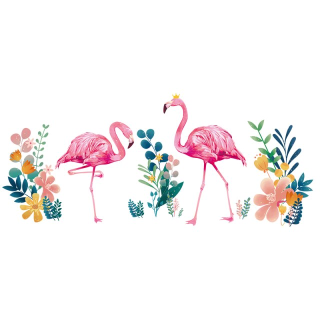 flamingo sticker