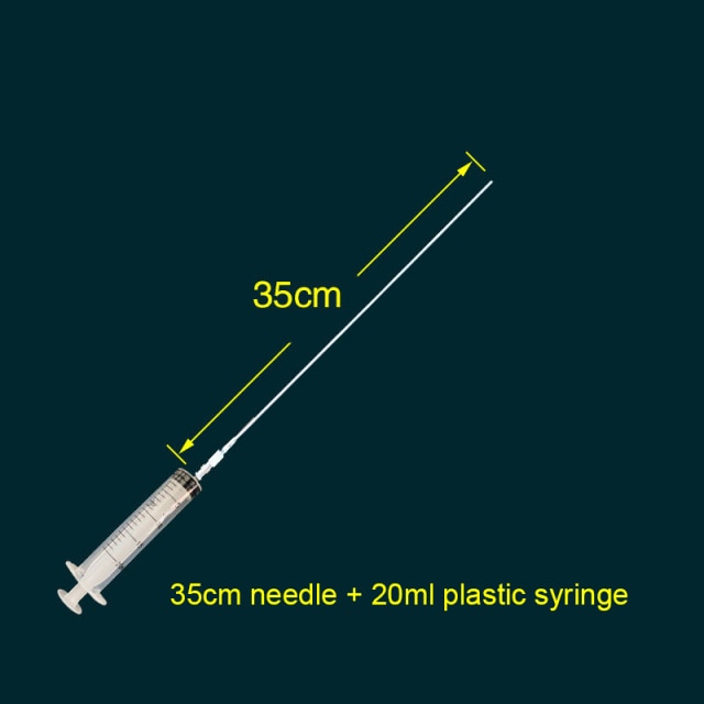 35cm plastic syringe