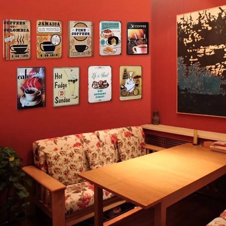 Ferrari Sárga Design Fém Bádogdekor Dekor Kocsma Otthoni Ajtó Vintage Falikép Plakátplakett Konyha 20X30Cm-Es - Image 5