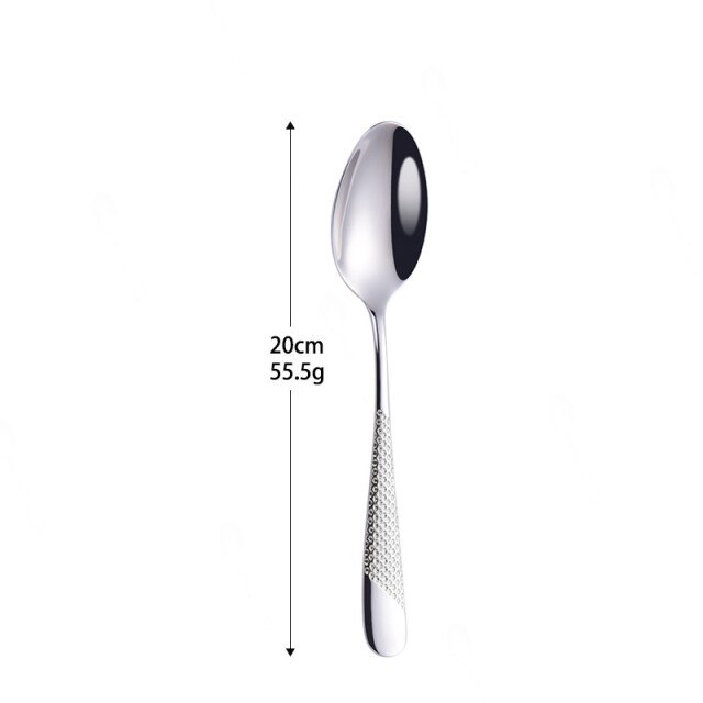 silver dinner spoon
